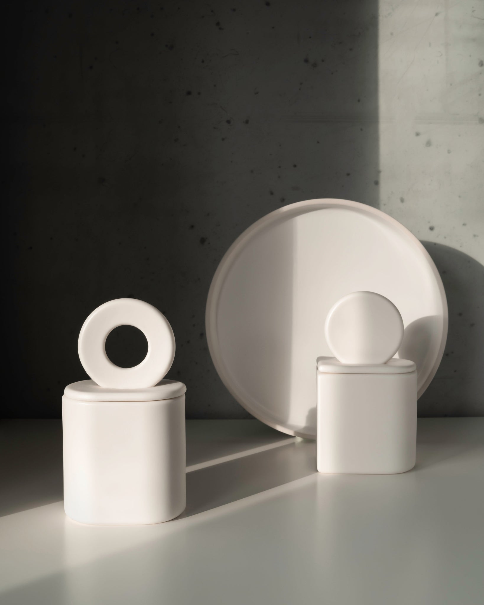 Eclipse - bougie en porcelaine