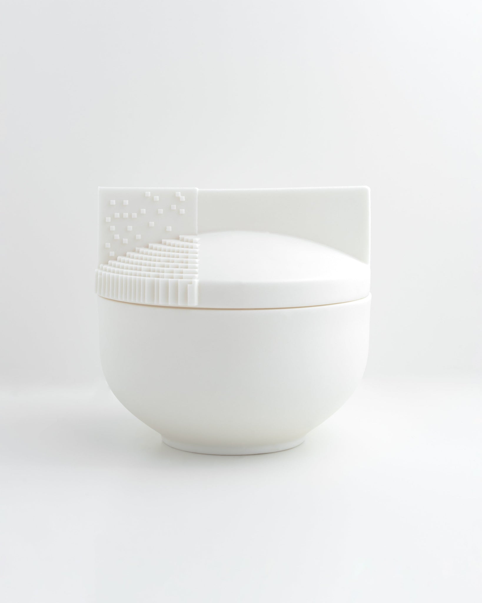 Basalte - bougie en porcelaine